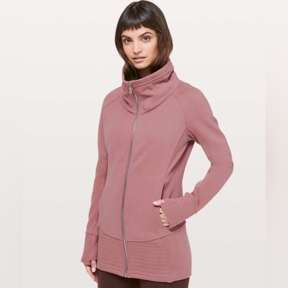 Lululemon Radiant Jacket ll Hooded Zip-Up size 8 EUC